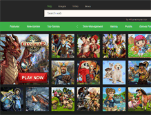 Tablet Screenshot of home.allgameshome.com