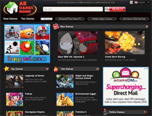 Tablet Screenshot of allgameshome.com